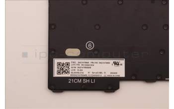 Lenovo 5N21H76988 Interne Tastatur, Slowenisch, Schwarz, Nicht_beleuchtet