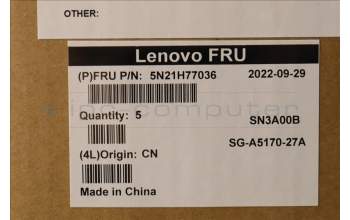Lenovo 5N21H77036 NB_KYB SER2 KBD BK-BL,LTN,BUL