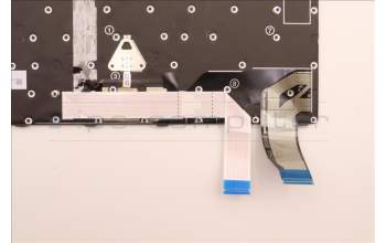 Lenovo 5N21H77089 Keyboard Internal, India English, Black, Backlight, US