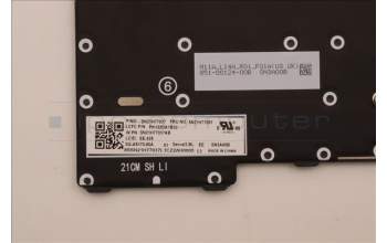 Lenovo 5N21H77091 Keyboard Internal, Estonian, Black, Backlight, UK