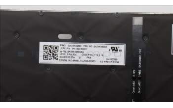 Lenovo 5N21K05088 NB_KYB CS23 NM TOP,BK-BL,LTN,FRA