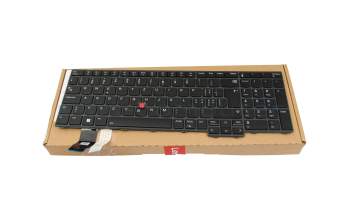 5N21K05174 Original Lenovo Tastatur CH (schweiz) schwarz mit Backlight und Mouse-Stick