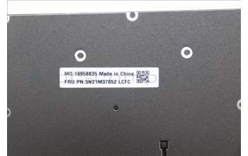 Lenovo 5N21M37852 NB_KYB 4C4TT50N-BK-SRX-UK