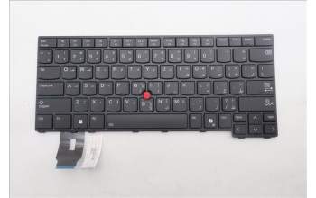 Lenovo 5N21M37910 Interne Tastatur, Arabisch, Schwarz, Hintergrundbeleuchtung
