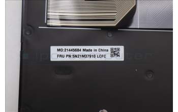 Lenovo 5N21M37910 Interne Tastatur, Arabisch, Schwarz, Hintergrundbeleuchtung