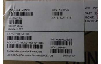 Lenovo 5N21M37916 Interne Tastatur, Bulgarisch, Schwarz, Hintergrundbeleuchtung