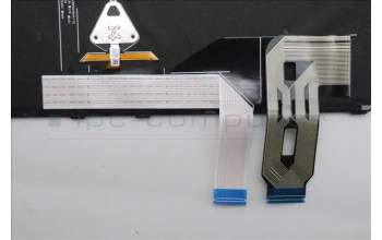 Lenovo 5N21M37916 Interne Tastatur, Bulgarisch, Schwarz, Hintergrundbeleuchtung