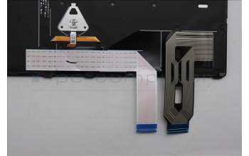 Lenovo 5N21M37922 Keyboard Internal, Spanish, Black, Backlight, UK