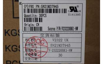 LENOVO 5N21M37945 Keyb L14/T14/P14s G5/G6 - NO