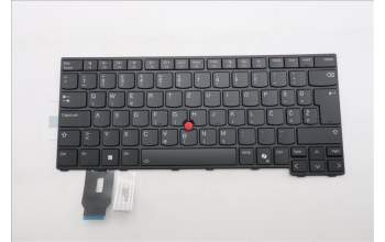 Lenovo 5N21M37954 Keyboard Internal, Slovenian, Black, Backlight, UK