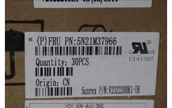 Lenovo 5N21M37966 NB_KYB 4C4TT50B-BK-SRX-UK