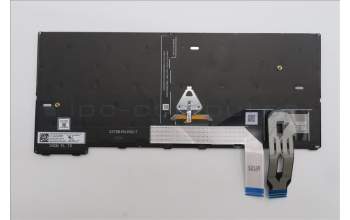 Lenovo 5N21M38183 Keyboard Internal, Slovenian, Black, Backlight, UK