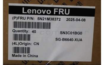 Lenovo 5N21M38372 NB_KYB 4C4TT50B-GY-LTN-ENG