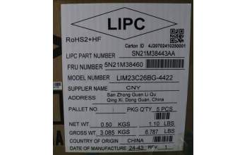 Lenovo 5N21M38460 NB_KYB 4C4TT50N-BK-CHY-BUL