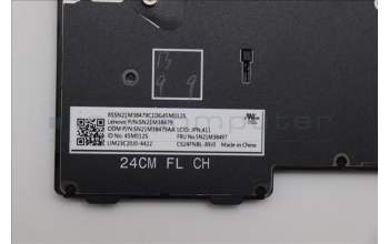 Lenovo 5N21M38497 Keyboard Internal, Japanese, Black, Non-Backlight, JP