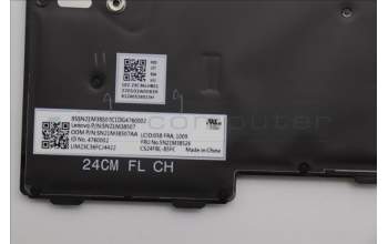 Lenovo 5N21M38526 NB_KYB 4C4TT50B-BK-CHY-058 FRA