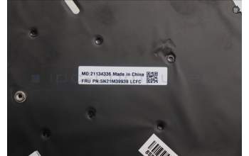 Lenovo 5N21M39939 Keyboard Internal, French, Black, Backlight, w/Number, US