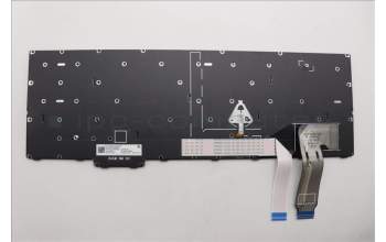 Lenovo 5N21M40047 Keyboard Internal, USA English, Black, Non-Backlight, w/Number, US