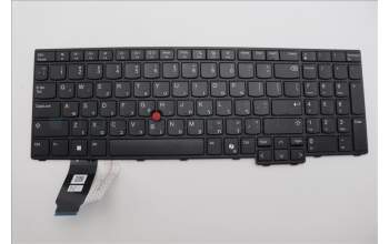 Lenovo 5N21M40096 Keyboard Internal, Hebrew, Black, Non-Backlight, w/Number, US