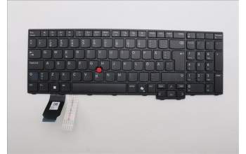 Lenovo 5N21M40120 Keyboard Internal, Swedish/Finnish, Black, Non-Backlight, w/Number, UK