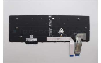 Lenovo 5N21M40163 Keyboard Internal, Arabic, Black, Backlight, w/Number, US
