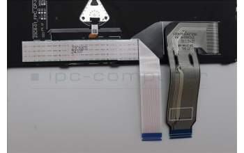 Lenovo 5N21M40163 Keyboard Internal, Arabic, Black, Backlight, w/Number, US