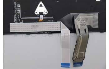 Lenovo 5N21M40167 Keyboard Internal, Bulgarian, Black, Backlight, w/Number, UK