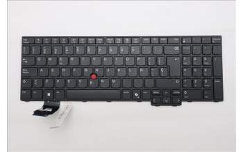 Lenovo 5N21Q49799 Interne Tastatur, Spanisch, schwarz, Ohne_Hintergrundbeleuchtung, mit Ziffernblock