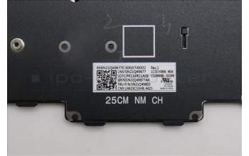 Lenovo 5N21Q49803 Interne Tastatur, Hebräisch, schwarz, Ohne_Hintergrundbeleuchtung, mit Ziffernblock