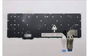 Lenovo 5N21Q49807 Keyboard Internal, Norwegian, Black, Non_Backlight, w/Number