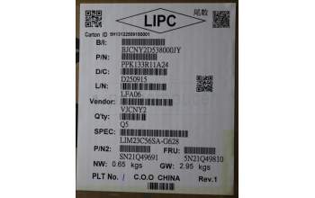 Lenovo 5N21Q49810 Interne Tastatur, Slowenisch, schwarz, Ohne_Hintergrundbeleuchtung, mit Ziffernblock