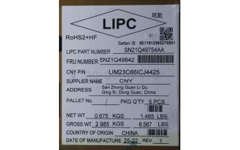 Lenovo 5N21Q49842 NB_KYB 5C6TT5SB-BK-CHY-ILD