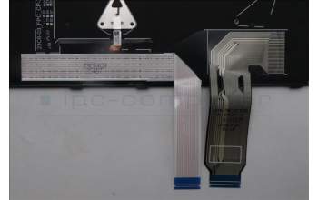 Lenovo 5N21Q49844 Interne Tastatur, Norwegisch, schwarz, Hintergrundbeleuchtung, mit Ziffernblock