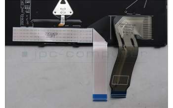 Lenovo 5N21Q49846 Interne Tastatur, Russisch, schwarz, Hintergrundbeleuchtung, mit Ziffernblock