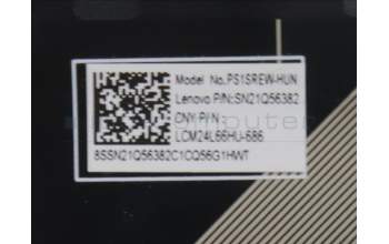 Lenovo 5N21Q56402 Keyboard Internal, Hungarian, Black, Non-Backlight, UK