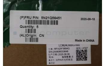 Lenovo 5N21Q56451 Keyboard Internal, Bulgarian, Black, Non-Backlight, UK