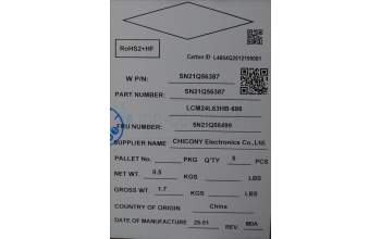 Lenovo 5N21Q56499 NB_KYB HEB-PS1SREW-CCY-BLK-NBLKB