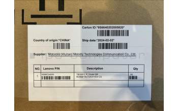 Lenovo 5S58C24055 TB320FC R_Cover GR ROW&*7601AA001803 CS