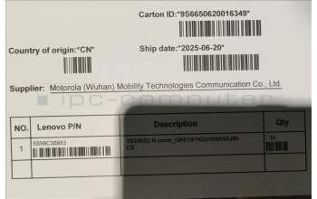 Lenovo 5S58C30953 TB336ZU R-cover_GREY&*HQ31600025J90 CS