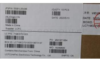 Lenovo 5SB1L55436 CS23X13Y,Transducer,3209,LS