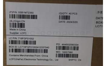 Lenovo 5SB1M72350 FRU SPK TPE16G2 2509 Veco