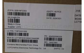 Lenovo 5SB1M72353 FRU SPK TPE14G6 2509 YG