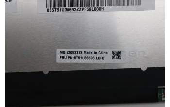 Lenovo 5T51U36693 Lenovo DISPLAY, 14\", WUXGA, Touch, Anti-Glare, IPS, 300nit, 45%NTSC