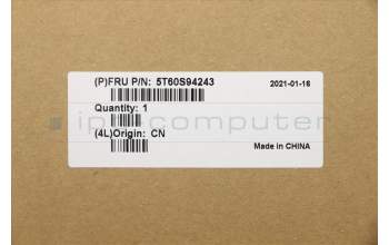 Lenovo 5T60S94243 TOUCHPAD Touchpad H 82CU_IG