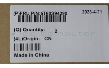 Lenovo 5T60S94290 TOUCHPAD TouchPadModule C82Y3 W/FFC Grey