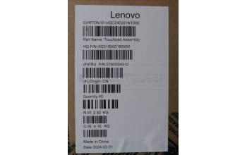 Lenovo 5T60S94310 TOUCHPAD TouchPad H 83DR Cosmic blue