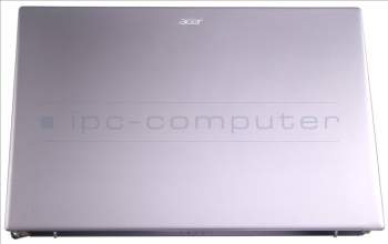 Acer 60.K0GN2.002 COVER.LCD.GRAY
