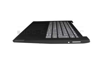 600KCT10 Original Lenovo Tastatur inkl. Topcase DE (deutsch) grau/schwarz