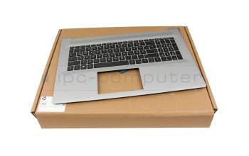 6070B1894805 Original HP Tastatur inkl. Topcase DE (deutsch) schwarz/silber