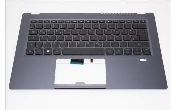 Acer 6B.A0YN8.020 COVER.UPPER.BLUE.mit Tastatur deutsch BL